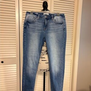 Vigoss Light Blue Skinny Crop Jeans